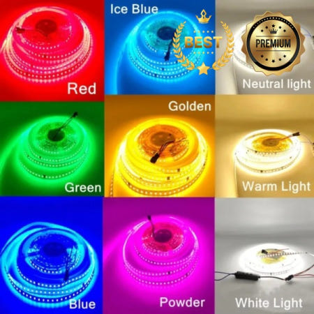 LED 잔디 램프 5M 10M 흐르는 물결 LED 스트립 라이트 DC 24V WS2811 SMD2835 경마 픽셀 주소 지정 가능 유연한 선형 램프 세트