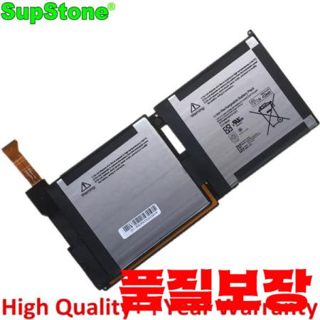 SupStone-마이크로소프트 서피스 RT1 1516 9HR-00005 ZZP12G01 2ICP4/96/106 용 오리지널 P21GK3 노트북 배터리