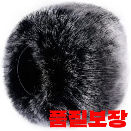 최신 야외 마이크 모피 앞유리 머프 줌 H4n 소니 호환 PCM-D50 태스캠 DR-100 MKII용