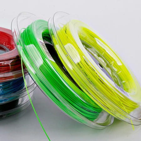 편안한 폴리에스터 테니스 라켓 스트링 HEAD Lynx 하드 200m 대형 디스크 가위 선수 및 애호가용