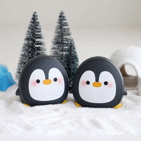 알로코리아 충전식 휴대용 펭귄 전기 전자 핫팩 손난로 보조배터리 5000mAh WM504