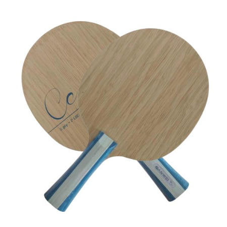 산웨이 CC 탁구 라켓 5겹 목재+2겹 카본 OFF++ 트레이닝용 (박스 없음) 핑퐁 배트 패들 테니스 데 메사