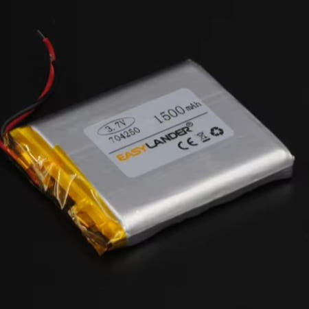 3.7V 1500mAh 704250 충전 리튬 폴리머 배터리