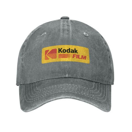 [해외]Kodaks Film Trucker 패션 야구 모자 Peaked Cap 남성용 샤프 바이저