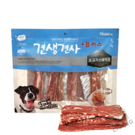LI 소고기 스테이크 300g 강아지 간식 애완견간식