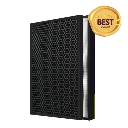 100% 호환 파나소닉 호환 제품 호환 제품용 F-VXG70C-R N F-ZXGD 용 공기 청정기 필터 HEPA 435x265x50mm 활성탄 S 5 세트