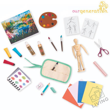 LI 오지돌스 미술시간세트 역할놀이인형 어린이날선물