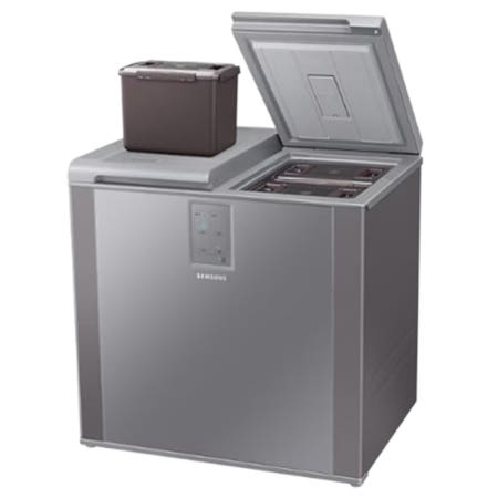 삼성전자 김치플러스 미니 소형 2도어 삼성김치냉장고뚜껑형 김치냉장고1등급 202L 방문설치