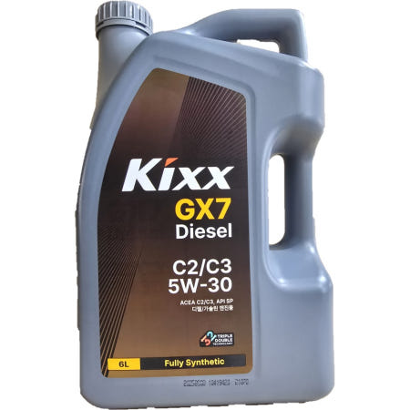 킥스 KIXX GX7 C2C3 5W30 6L 가솔린 디젤엔진오일(구 D1)