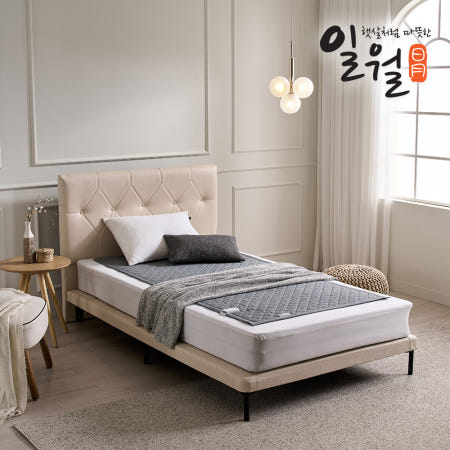 일월 제이드 스퀘어 초절전형 워셔블 탄소 카본  전기매트