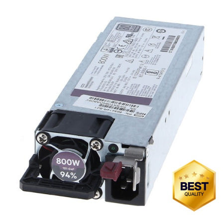 [해외]100% 호환 PSU ProLiant G10 서버용 800W 플렉스 슬롯 플래티넘 전원 공급 장치 865414-B21