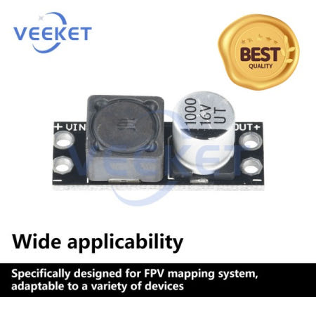 [해외]100% 호환 DC 16V 2A LC 필터는 FPV 비디오 전송 시스템용 이미지 리플 간섭 신호 제거합니다.