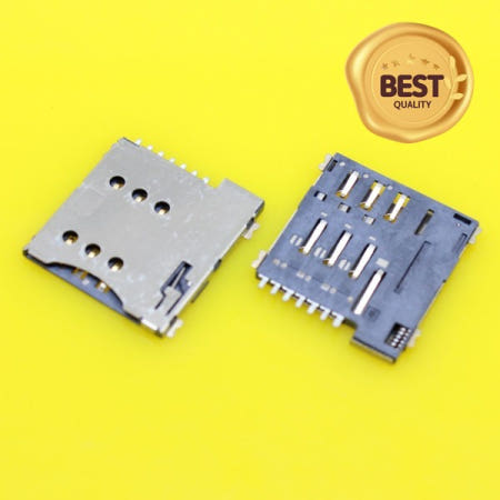 100% 호환 Cltgxdd KA-285 리얼 하이 퀄리티 7 핀 푸시 마이크로 SIM 카드 소켓 거치대 슬롯 교체 커넥터 1 개