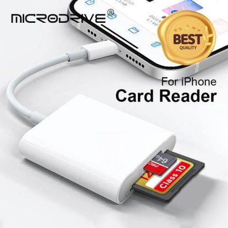100% 호환 메모리 카드/마이크로 미니 SD 카드 어댑터용 2 in 1 번개 플래시 리더기 iPhone/iPad용 TF 슬롯