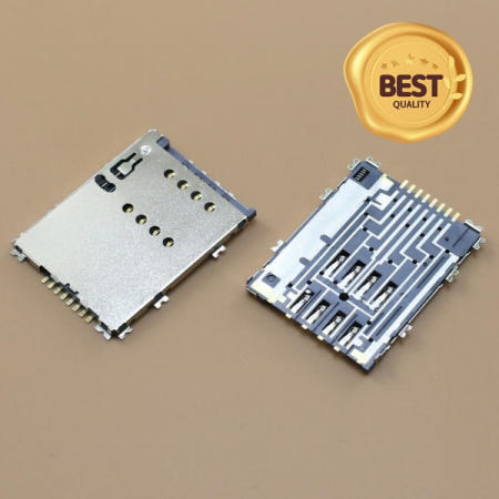 100% 호환 YuXi-Sim 카드 리더 홀더 트레이 슬롯 커넥터  호환  호환 탭 2 10.1 P5100 W999 S5750E I8530