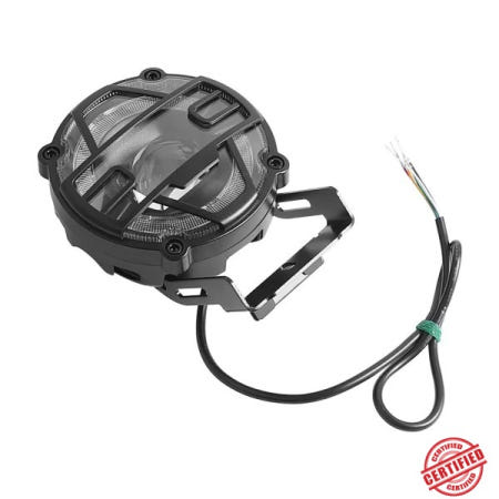 전기 스쿠터 라이트에 대 한 36V 48V 헤드 방수 알루미늄 합금 램프 밤 승마 액세서리