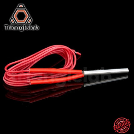 Trianglelab 3D 프린터 647.5MM 80W 히터 카트리지 100CM 케이블 포함 슈퍼 화산 열 블록 핫 엔드 용