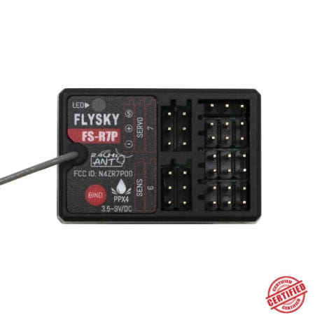 Flysky FS-G7P G4P ST8 2.4G ANT 프로토콜 리시버 R4D PWM 단일 안테나