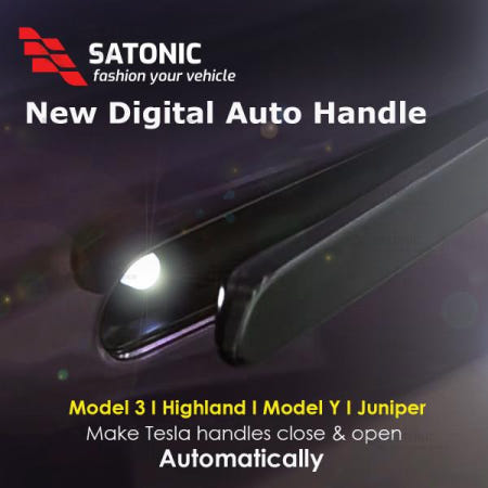 테슬라 2026 모델 Y 3 하이랜드 자동 핸들 무선 핸즈프리 도어 오픈용 SATONIC V9 프리젠팅