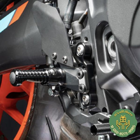 야마하 MT09 XSR900 GP 2024 오토바이 풋레스트 페달 조절식 리어셋 풋페그