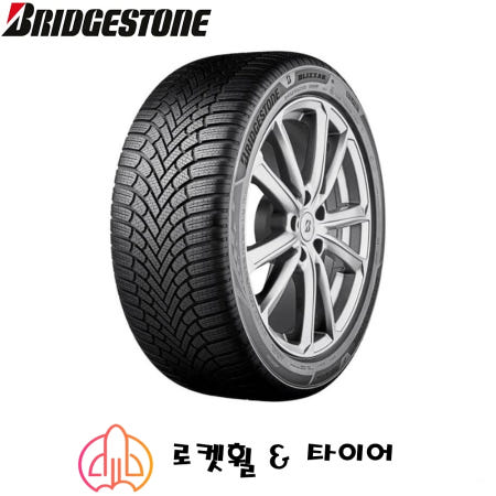 브리지스톤 245 40 20 윈터 블리작 6 스노우 겨울 타이어 24540R20 2454020