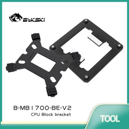 Bykski B MB1700 BE V2 마더보드 백플레이트 브래킷 INTEL 엘지 호환A 1700 소켓 전용 CPU 워터 수중 블록 설치