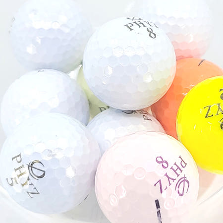 [케이지디][중고]로스트볼 파이즈 Color White A급(3피스) 10알