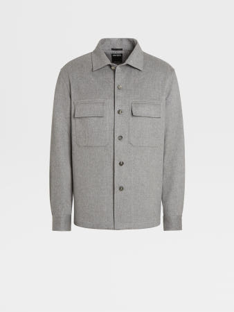 [해외]제냐 남성 OASI 캐시미어 알바 오버 셔츠 GV46A2SOT6B001