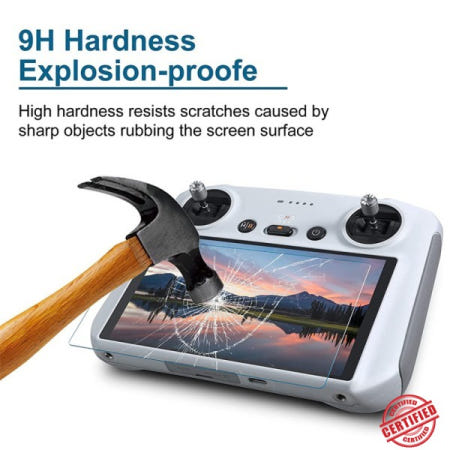 DJI Mini 5 Pro RC 2 리모컨 강화 유리 스크린 보호 필름 긁힘 방지 액세서리