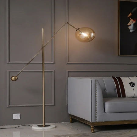 [해외]인터넷 연예인 플로어 램프 옆 가벼운 럭셔리 거실 모던 일본 북유럽 디자이너 소파 매우 심플