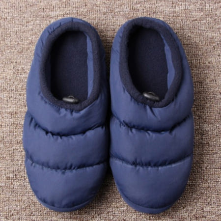 [웨스트나인협력사]서규몬 255mm 방한 슬리퍼 파랑 사무실실내화 보온실내화 쿠션슬리퍼