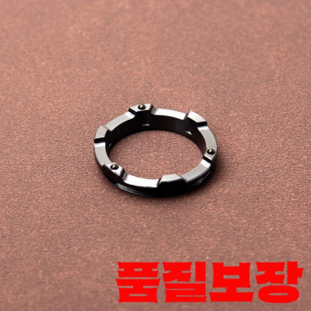 [해외]슈어파이어 6P/G2/3P/9P 미러 후프1:1 지르코늄 비드 스테인리스 스틸 교체