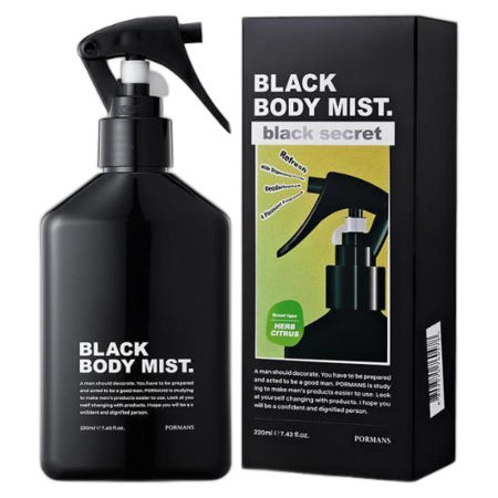 포르맨즈 블랙 바디미스트 허브시트러스향 220ml x2SET_G1509