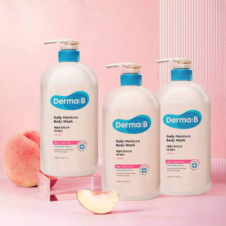더마비 데일리 모이스처 바디워시 프레쉬 피치향 1L, 3개