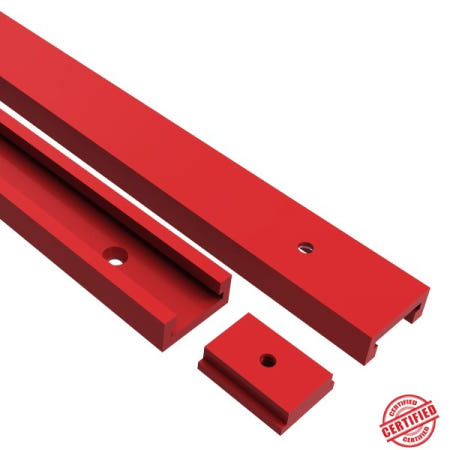 T30 트랙 50cm 알루미늄 T-슬라이더 슬롯 마이터 지그 - 목공 게이지 가이드 작업대/톱 라우터 테이블 도구