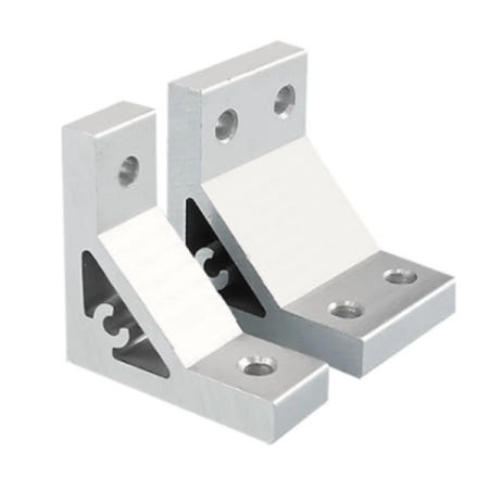 1PC 90도 알루미늄 앵글 코너 조인트 브래킷 2020 시리즈 프로파일