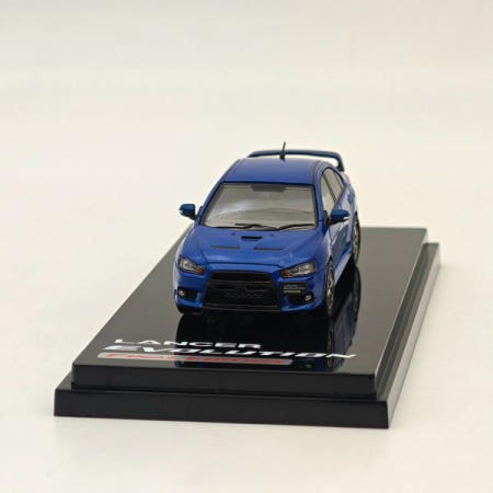 취미  1:64 랜서 에볼루션 X 최종 엔진 디스플레이 모델 라이트닝 블루 마이카 HJ642053ABL 다이캐스트 자동차 컬렉션