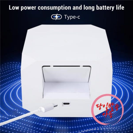 [해외]크리스마스 자동 카드 딜러 2500mAh 충전식 무소음 포커 머신 180/360도 회전 2덱 디스펜서