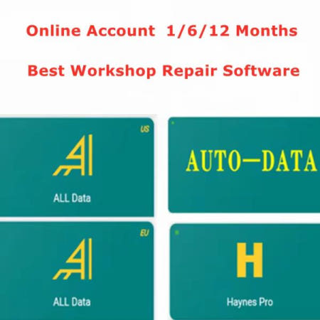 Autodata 자동 데이터/Alldata/Haynes Pro 워크샵 수리 소프트웨어 다이어그램 99% 유지 전체 데이터베이스에 대한 온라인 계정