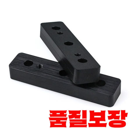 3D 프린터용 알루미늄 합금 스페이서 블록 오픈 빌드 OX CNC 기계 부품 V 슬롯 갠트리 플레이트 2 개/로트