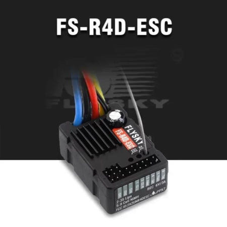 FlySky FS-R4D-ESC G7P/MG7 원격 제어용 전기적으로 조절 가능한 양방향 수신기 내장