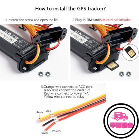무료 온라인 추적 앱이 포함된 자동차 차량 GPS 장치 오토바이용 최고의 SinoTrack 4G 트래커 방수 배터리