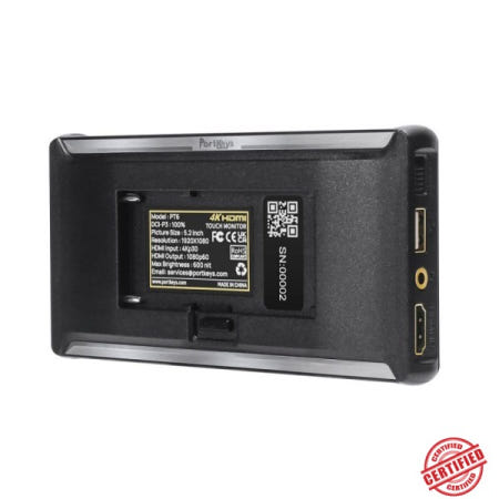 Portkeys PT6 5.2 인치 스크린 필드 모니터 실시간 라이브 스팀 스트레치 다리 효과 DSLR 카메라 VS 용 4K 디스플레이