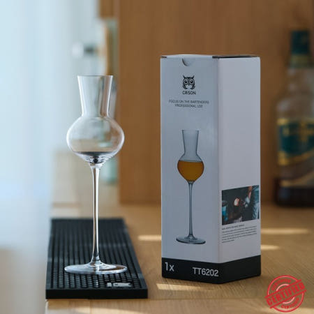 CRISON 위스키 향기 와인 컵 브랜디 스니퍼 튤립 아로마 전문 시음 스코틀랜드 크리스탈 TT6202