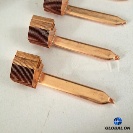 용접 라디에이터 냉각 부품 히트 파이프 플랫 핀 빠른 무료