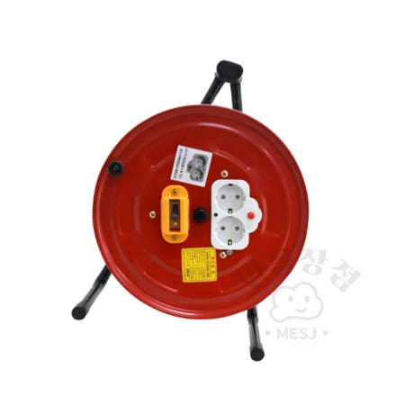 [믿음상점협력사]믿음 차단형 전선릴 전기연장선 1.5SQ x 30M 차단기연장선 캠핑용릴선 콘센트 안전릴선