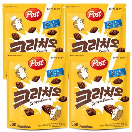 포스트 씨리얼 크리치오 500gx4개