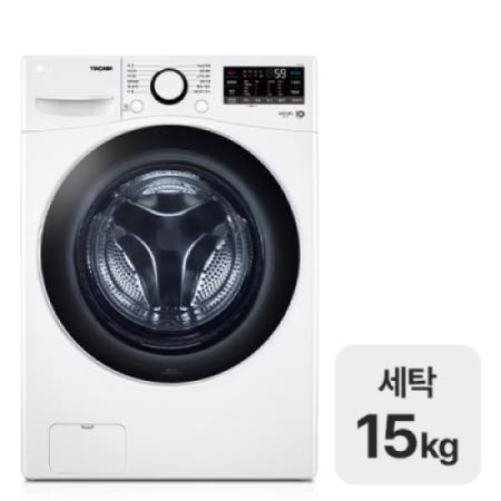 [LG전자]LG 트롬 세탁기 15kg 화이트(F15WQWP)