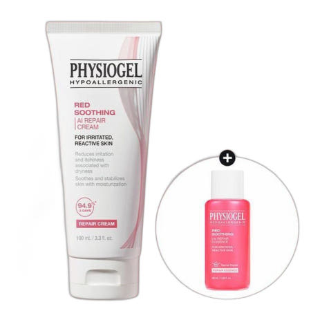 피지오겔 레드수딩 AI 리페어 크림 100ml 기획 (+리페어에센스50ml) x2SET_B3505