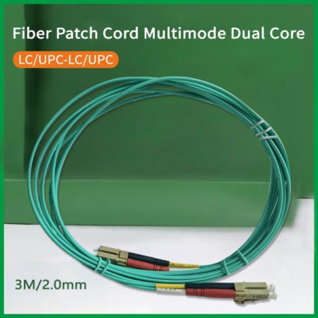 광섬유 케이블 멀티 모드 듀얼 코어 익스텐션 코드 특별 프로모션 3 M LC LSZH FTTH